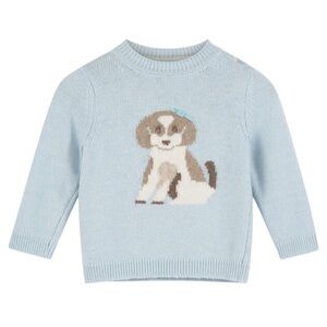 Trotters Wool Cashmere Puppy Jumper Sweater